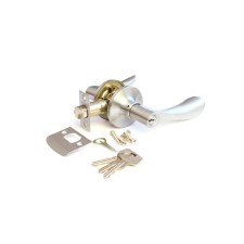 APECS 0891-01-CRM, with a key, with a latch, matte chromium