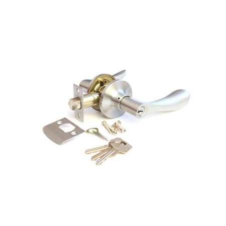 APECS 0891-01-CRM, with a key, with a latch, matte chromium