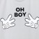T -shirt "OH Boy" Mickey Mouse, Gray