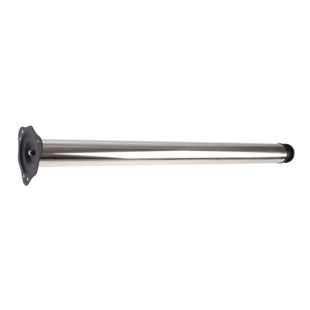 Furniture support, bar, tundra, 60x820 mm, color Satin nickel