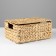 Basket with a lid, 32 x 22 x 14 cm, algae, metal