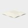 Pillage Ceramic square "airiness", d = 15 cm, white color