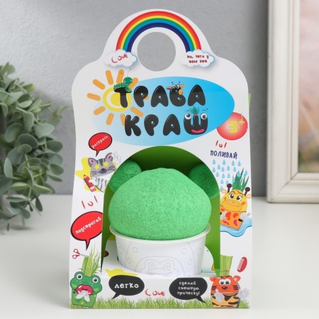 Growing gift grass grass "Frog"-6