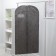 Close for clothes with a window, 60 × 120 cm, spanbond, color gray color