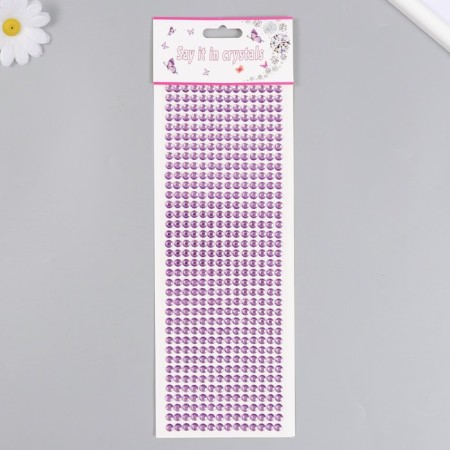 Semi -busines self -adhesive d 6 mm, lilac-2