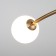 Suspended lamp BROOK, 5W, G9, 112x113x120 cm