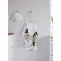 Apron of a kitchen with a photo print "Flower pets", adjustable, size OS