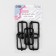 The buckle is regulatory, the inner width is 37.5 mm, the thickness is 3.8 mm, 5 pcs, the color is matte black