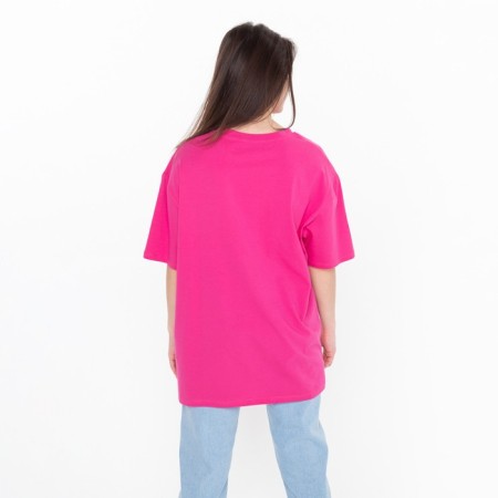 Women's T-shirt, Fuchsia color, One Size (42-46)-4