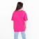 Women's T-shirt, Fuchsia color, One Size (42-46)