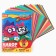 Set "Smeshariki" A5: 10 liters of color unilateral cardboard + 16l color bilateral paper