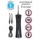 Irrigator of the oral cavity Pioneer TI-1006, 150 ml, 3 modes, 2 nozzles, black