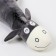 Soft toy "Donkey", 75 cm, gray color