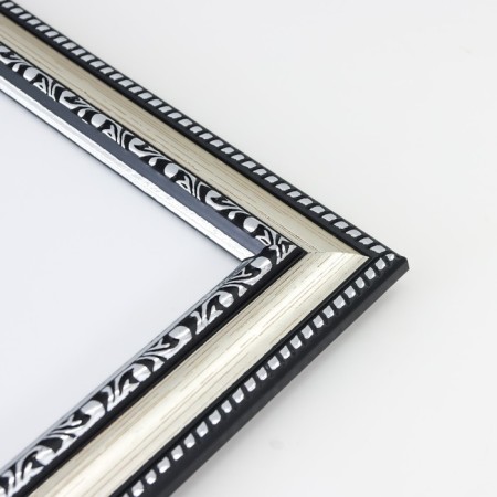 Photo frame plastic "Mira" 40x60 cm silver (plastic screen)-2