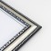 Photo frame plastic "Mira" 40x60 cm silver (plastic screen)