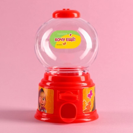 Автомат для конфет "Маша и Медведь"-5