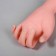 Training hand for manicure, with bending fingers, in a cardboard box, beige color