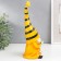 Polystone souvenir "Dwarf with a mushroom in a yellow striped cap" 25x11.5 cm