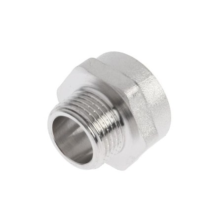 STI adapter, 1/2 "x 3/8", nickelized brass-2