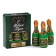 Cocoa cocoa set of chocolate bottles "Happy New Year: Champagne"