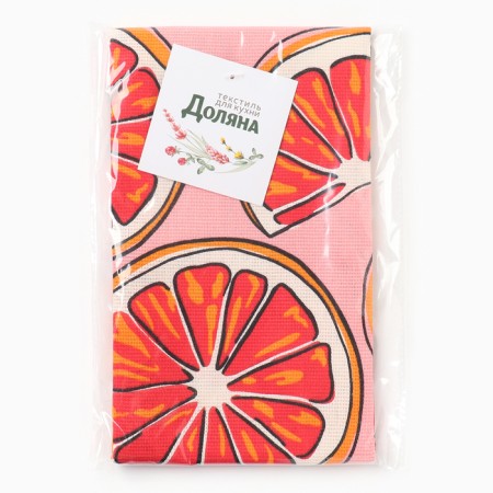 Towel of the kitchen shade "GrapEfruit" 35x60 cm, 100% cotton, 160g/m2-4
