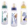 A bottle for feeding with a latex nipple, 250 ml, from 0 months., Mix color