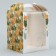 Folding box for a small cake "Orange", 15 x 15 x 18 cm, New Year