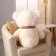 Soft toy "Bear", with a bow in polka dots, 100 cm, white color