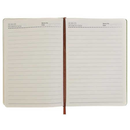 Organizer A5, 120 sheets in a ruler, with a pvc cover with a pocket, mix-2