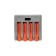 Universal terminal of QMS 222-414, 4-wire gray 0.08-2.5/4 mm² (50 pcs/union) rexant