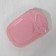 Set: dispenser, glass, soap dish "pink"