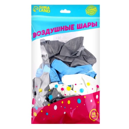 Shar Latex 12 "" I love you ", bears, 50 pcs.-1