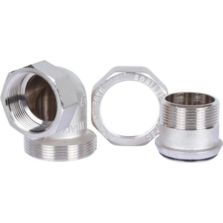Detacible connection Stout SFT-0057-000112, Corner, American, O-Ring Ring, 1 1/2 "-4