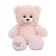 Soft toy "Bear", 30 cm on the back, powder color