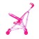 Stroller for dolls, a metal frame, summer