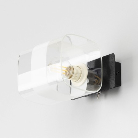 Sconces Citilux "Virta" CL139312, 12x10 cm, 1x60W, E14, Black Color Black-5