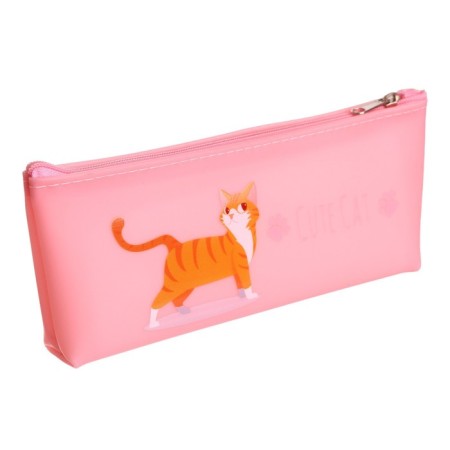 School Penal on the zipper "cat", mix-7