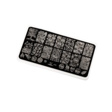 TNL Premium Amazing Flora Stamping Plave