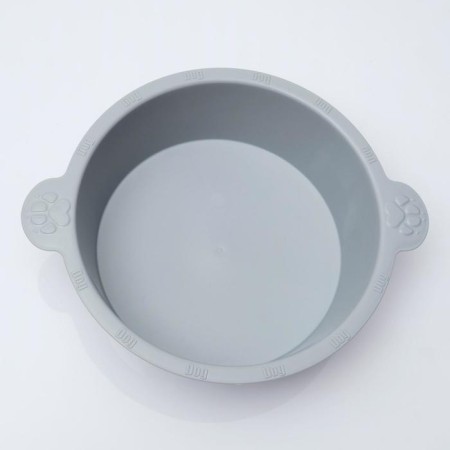 Dog bowl, round, 3l, mix of flowers-2