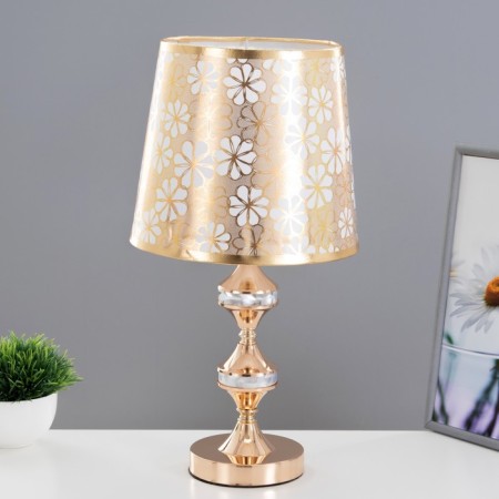 Table lamp 58077/1 E27 40W gold 25x25x42cm Risalux