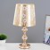 Table lamp 58077/1 E27 40W gold 25x25x42cm Risalux
