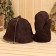 Set for a bath of sheepskin, hat, mitten "premium"