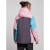 Ski jacket female winter, size 56, pink color