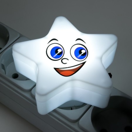 Night Plastic LED "Star" mix 8x8x2.5 cm Risalux-4