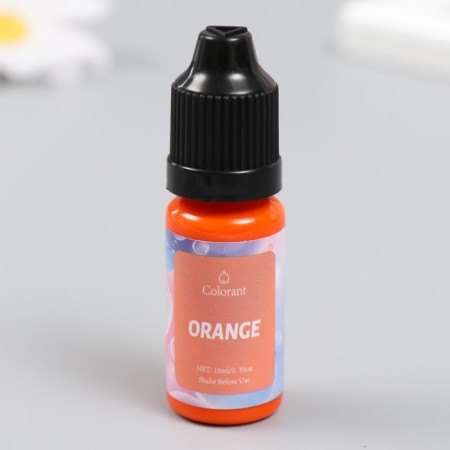 Paint (pigment) for wax "orange" 10 ml-1