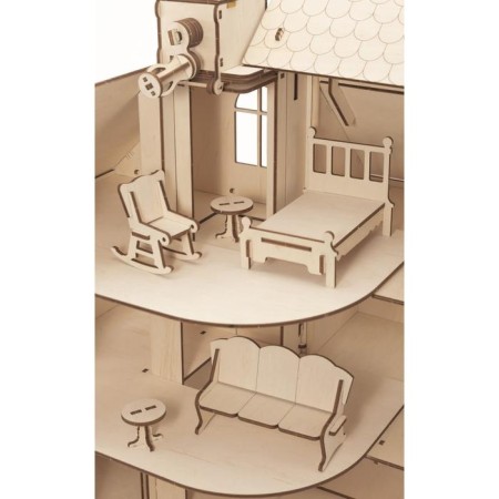 Pollutant Model 3D "Puppet House with an elevator"-7