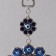 Suspension from the evil eye "Eye in the flower" 7.6x22.5 cm