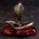 Souvenir "Snake of Cobra", large, brass, amber