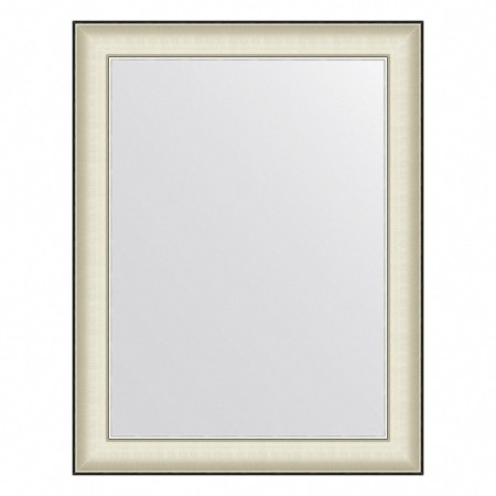 EvoFORM mirror in the baguette frame, 78 mm, 68x88 cm, white skin with chrome
