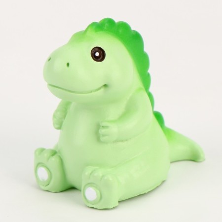 Miniature puppet "dinosaurus", set 2 pcs., Size 1 pc. - 3.5 × 5 × 2 cm, green color